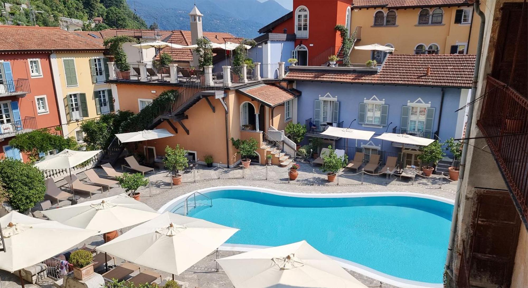 Residenza Dei Fiori Aparthotel Cannero Riviera Buitenkant foto