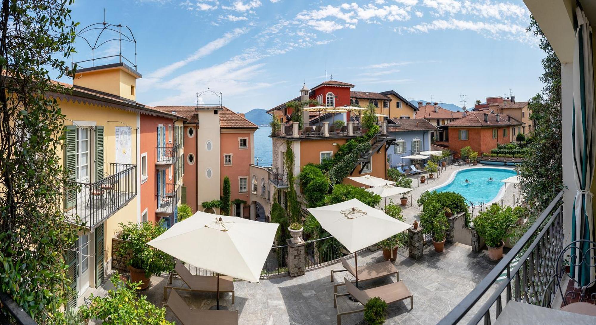 Residenza Dei Fiori Aparthotel Cannero Riviera Buitenkant foto