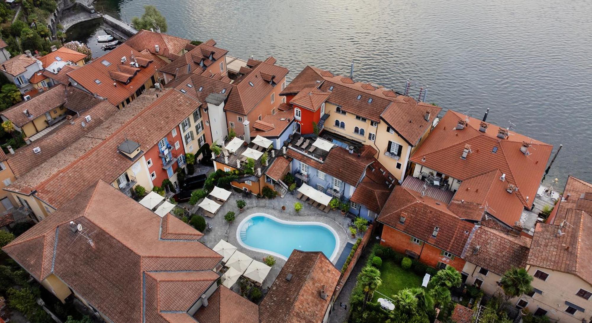 Residenza Dei Fiori Aparthotel Cannero Riviera Buitenkant foto